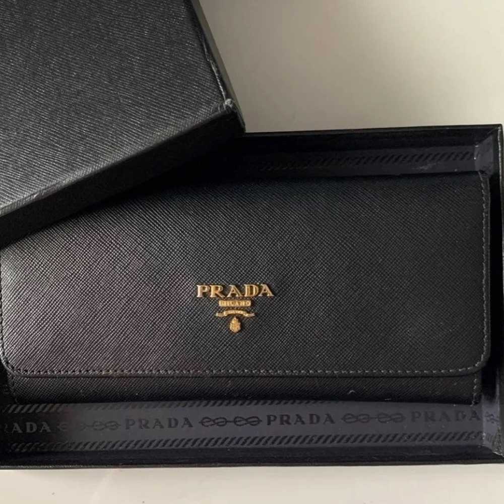 Authentic Prada wallet